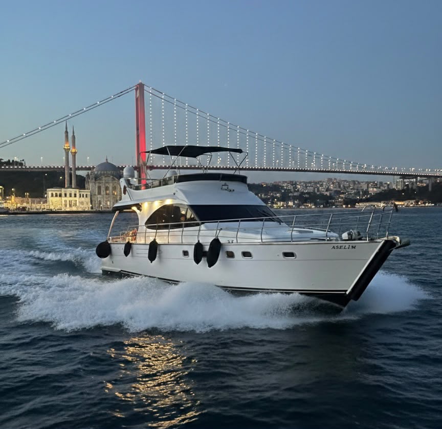 Private yacht sightseeing cruise in Istanbul